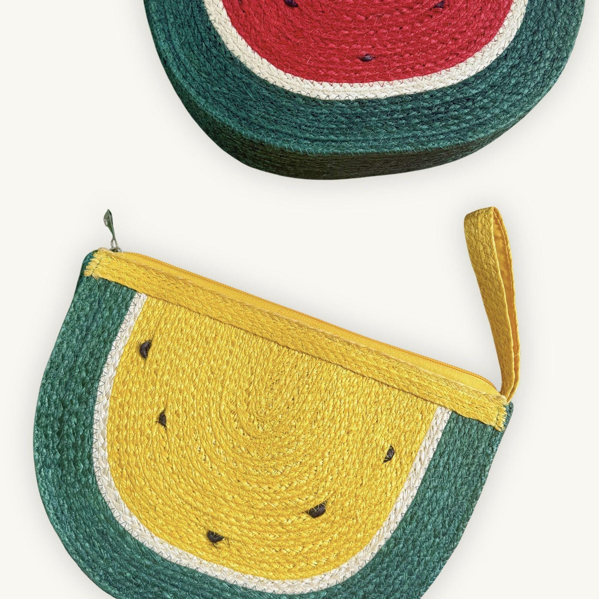 Sisal Melon Bag · Yellow