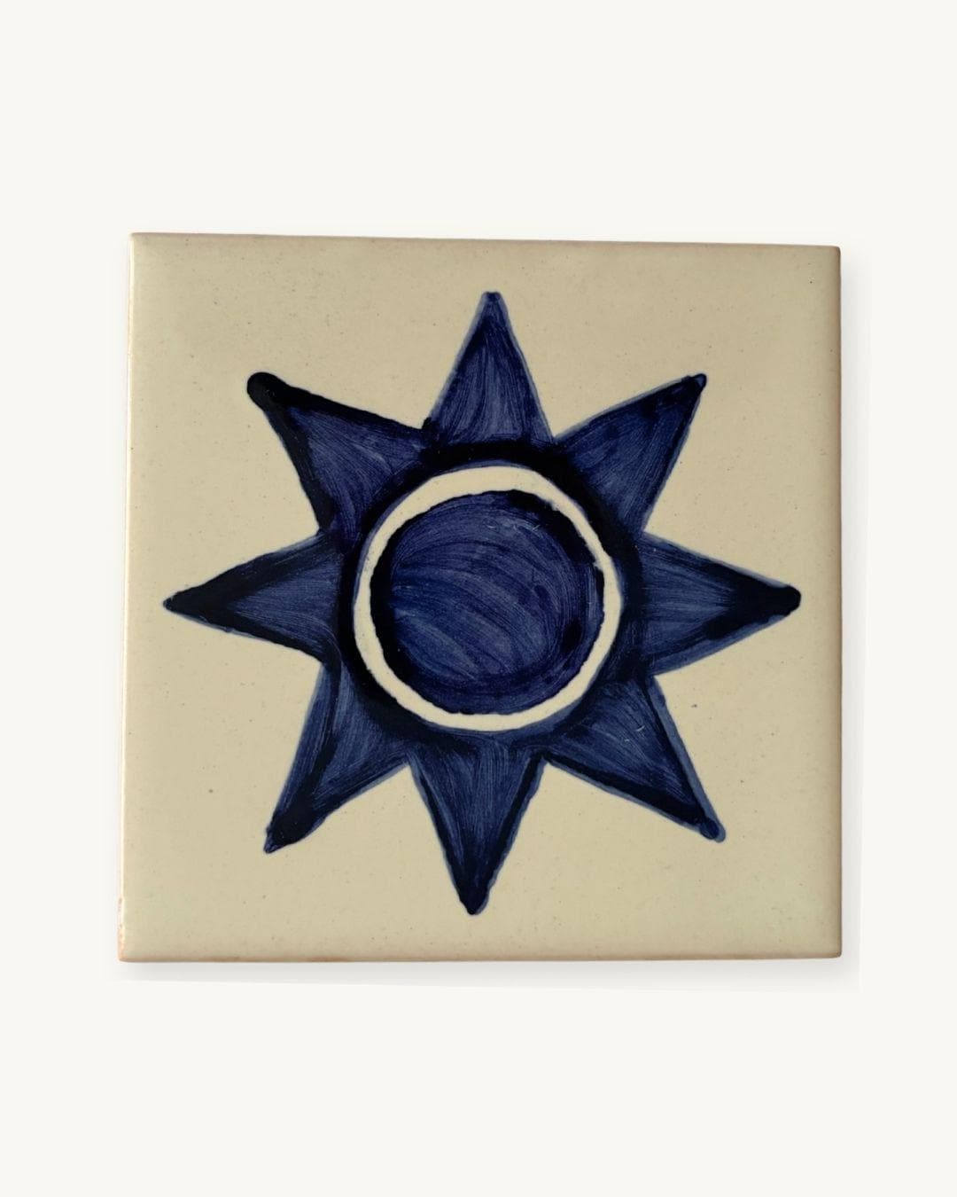 Azulejo Coaster · Sol, Cobalt Blue