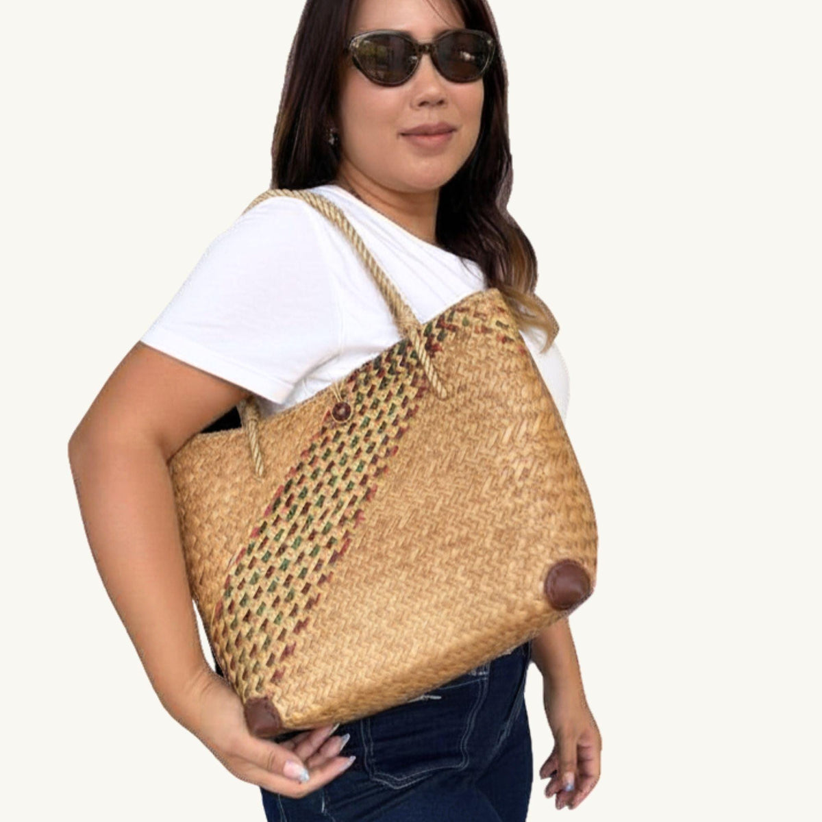 Krajood Tote Bag · Size S · Stripe