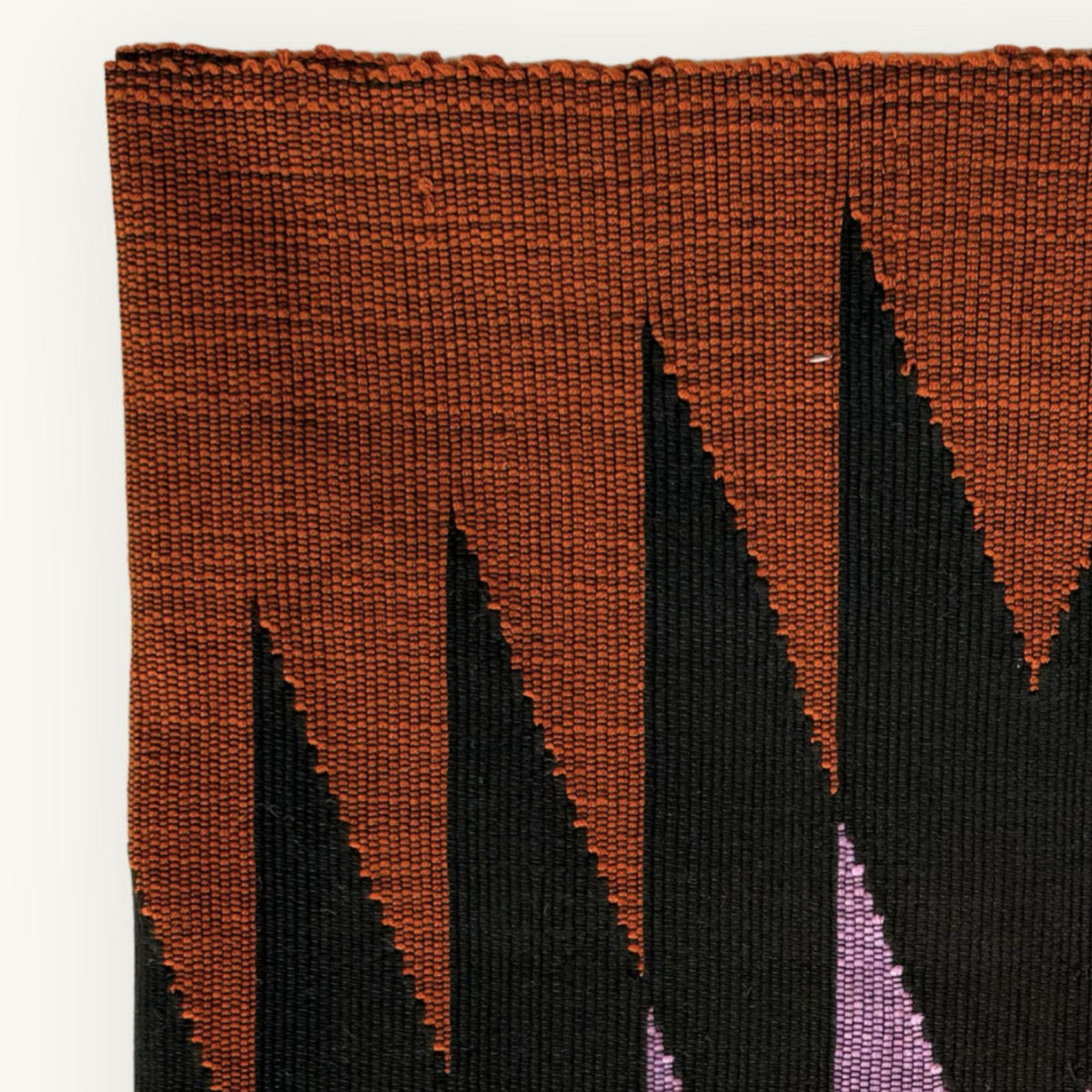 Naga Mulberry Table Runner · Terracotta · 40 × 190 cm