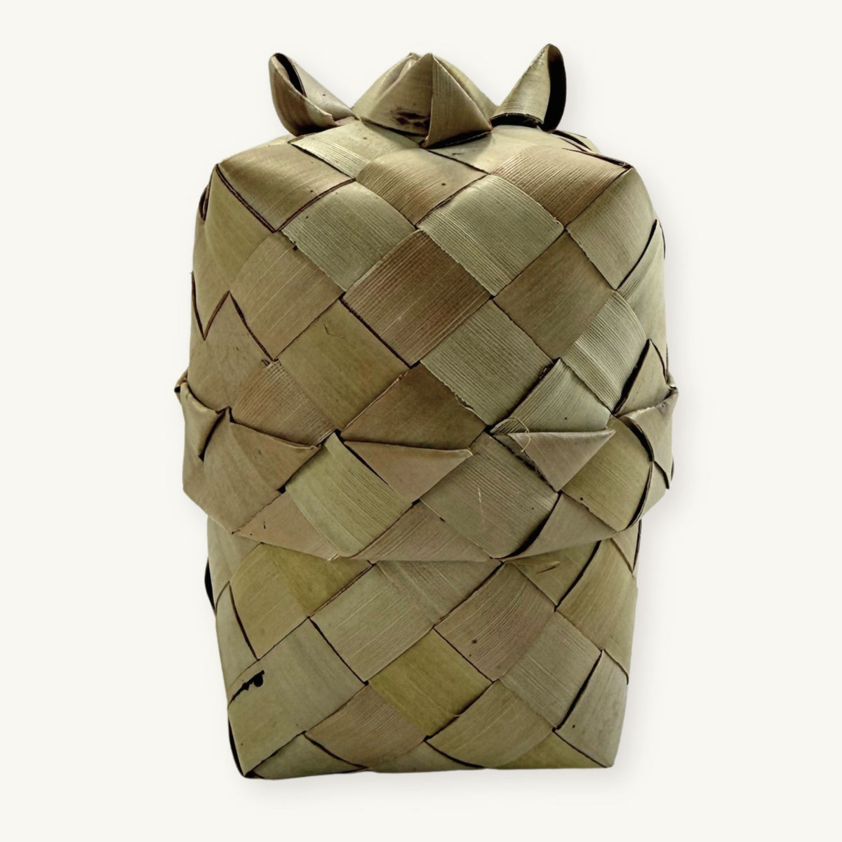 Lotus Candle in Glass · Banana Leaf Basket