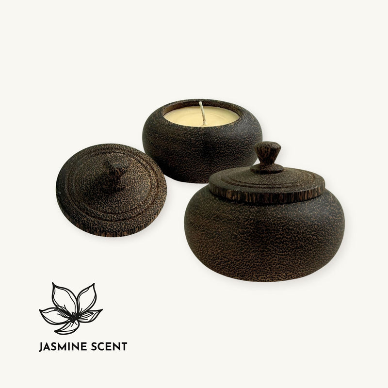 Palm Wood Candle · Jasmine