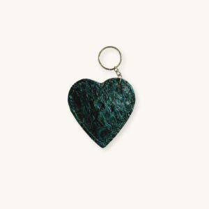 Heartbeat Keyring - Green