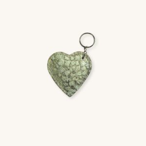 Nile Perch Leather – Keyring – Natural