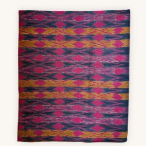Ikat Cotton Scarf "Earth"