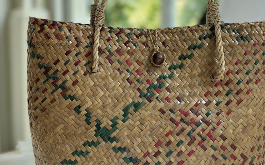 Handwoven Krajood Bag as gift for Thailand Lovers